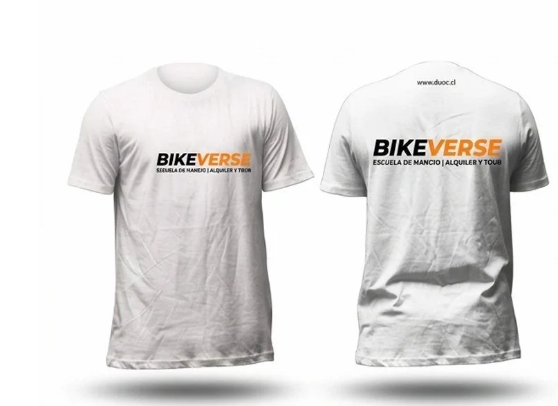 Camiseta blanca BikeVerse