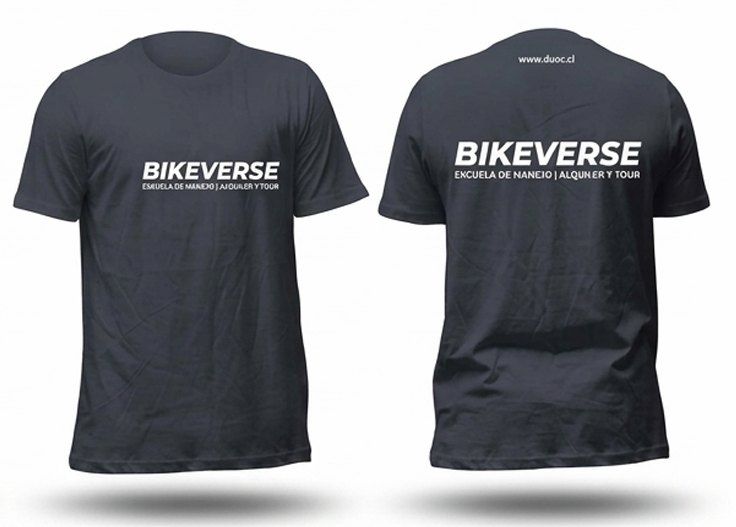 Camiseta negra BikeVerse